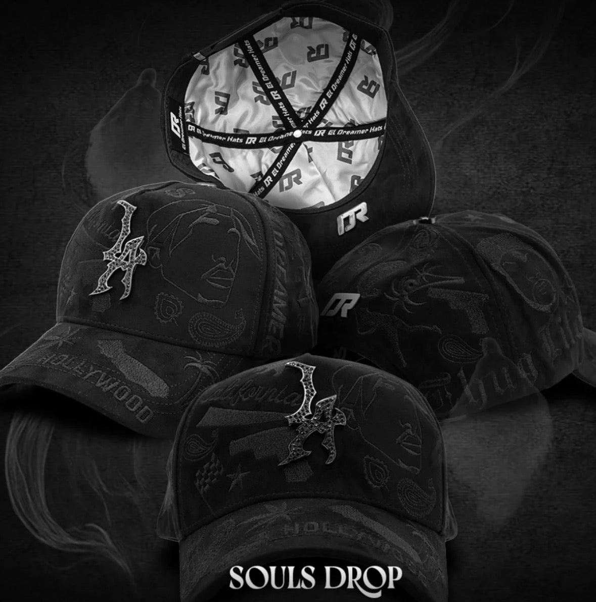 Dreamer Hats - LA Black (Full Set)