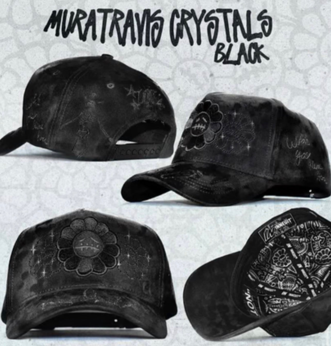 INNEDIT - Crystals Black (Full Set)